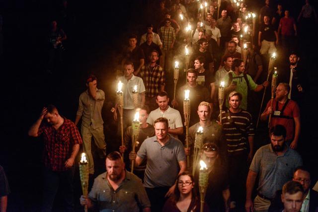 Charlottesville tiki torch parade
